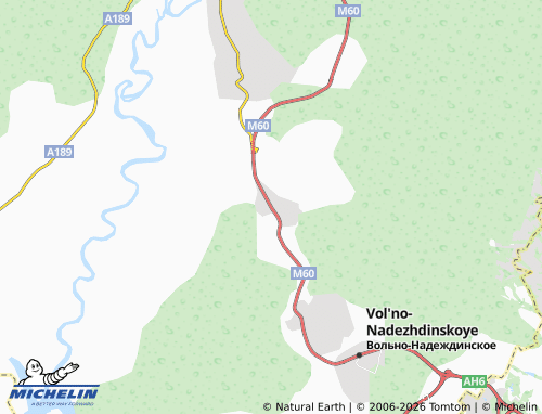 MICHELIN-Landkarte Dorstroy - ViaMichelin