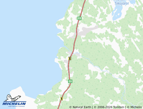 Carte MICHELIN Piehinki - ViaMichelin