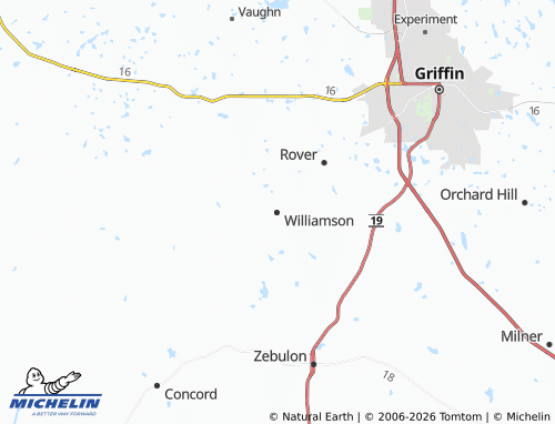 Mappa MICHELIN Williamson - ViaMichelin