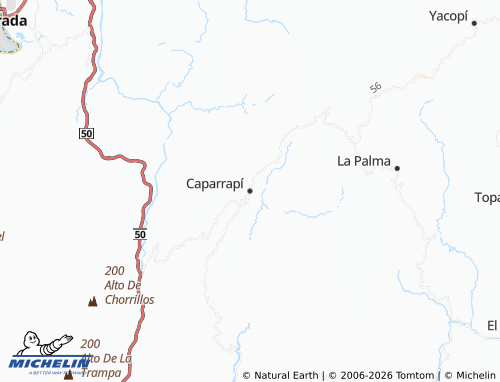 Carte MICHELIN Caparrapí - ViaMichelin