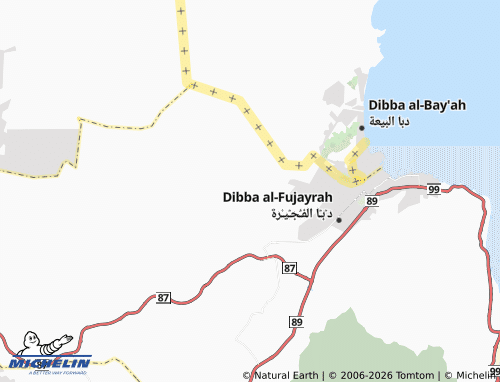 Mappa MICHELIN Dhanha - ViaMichelin