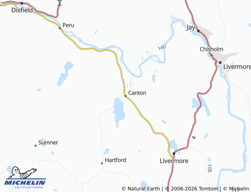 Mappa MICHELIN Canton - ViaMichelin
