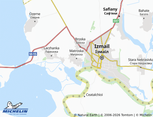Mapa MICHELIN Matroska - ViaMichelin