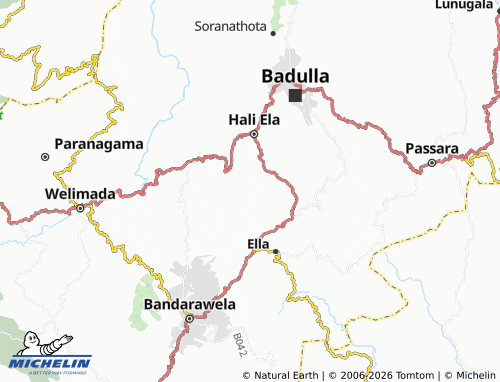 Mapa MICHELIN Kirinda2 - ViaMichelin