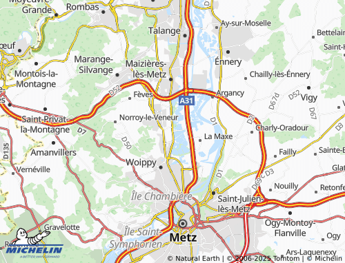 MICHELIN Saint-Rémy map - ViaMichelin