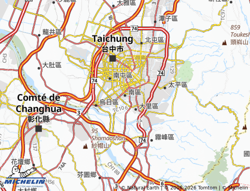 Kaart MICHELIN nan qu - ViaMichelin