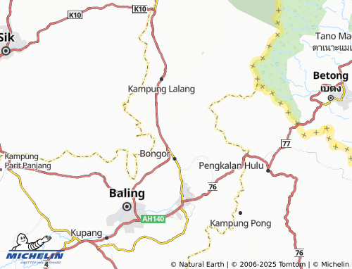 MICHELIN Kampung Banggul Gelugor map - ViaMichelin