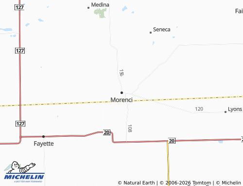 Mappa MICHELIN Morenci - ViaMichelin