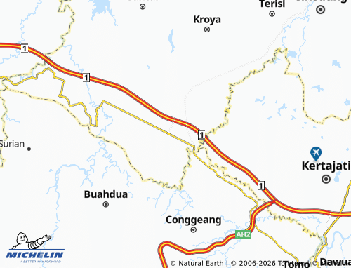 Carte MICHELIN Cikawung - ViaMichelin