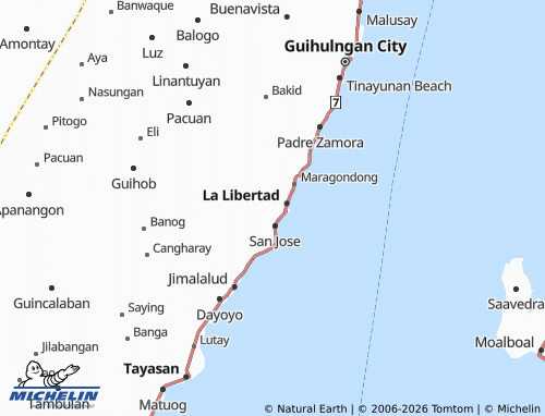 MICHELIN Cantupa map - ViaMichelin