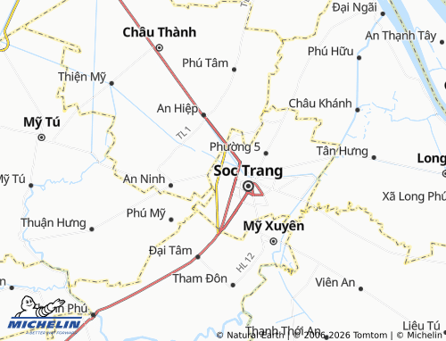 Mapa MICHELIN Phường 7 - ViaMichelin