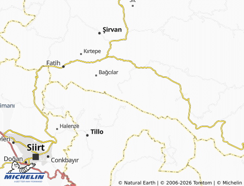 Mappa MICHELIN Damlı - ViaMichelin