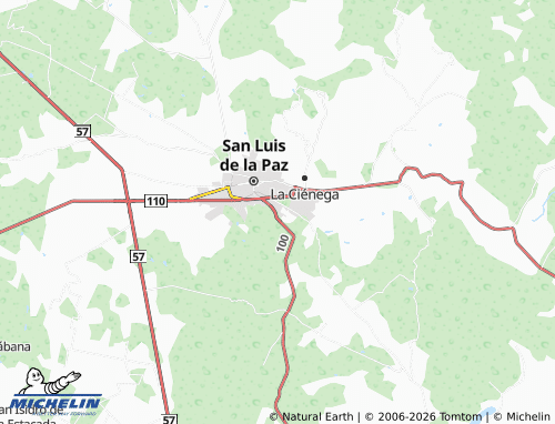 Mapa MICHELIN Lomas Verdes - ViaMichelin