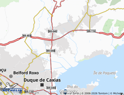 Mapa MICHELIN Parque Moderno - ViaMichelin