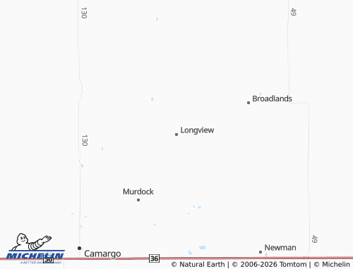 Mapa MICHELIN Longview - ViaMichelin