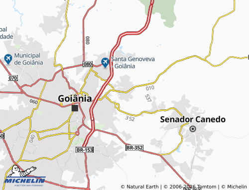 MICHELIN Vila Concórdia map - ViaMichelin