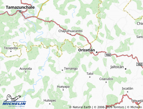 Mapa MICHELIN Milcahual - ViaMichelin
