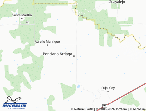 MICHELIN-Landkarte Cerro de la Concepción - ViaMichelin