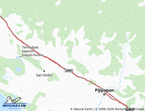 Mappa MICHELIN Ejido Nuevo Tenejapa - ViaMichelin