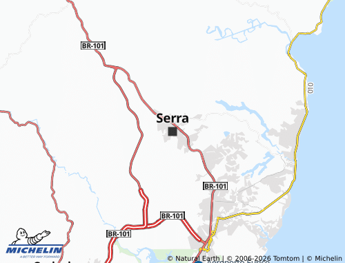MICHELIN-Landkarte Serra - ViaMichelin