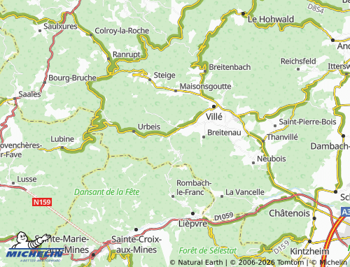 Mapa MICHELIN Fouchy - ViaMichelin