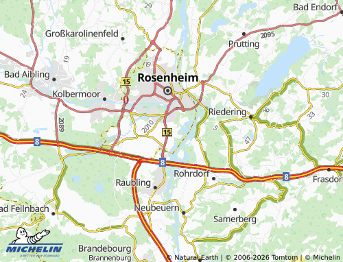 MICHELIN Happing map - ViaMichelin