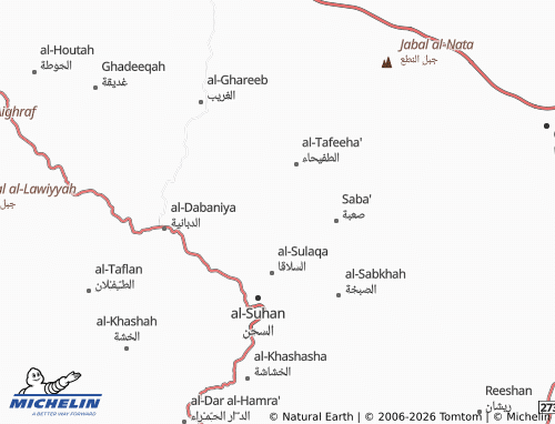 Carte MICHELIN al-Qasr - ViaMichelin