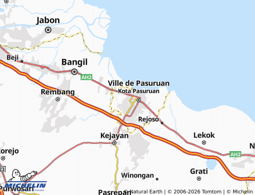 MICHELIN-Landkarte Gentong - ViaMichelin