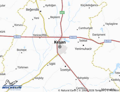 MICHELIN İspat Cami map - ViaMichelin