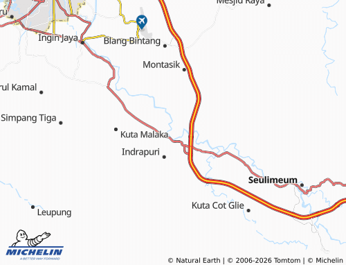 MICHELIN Indra Puri map - ViaMichelin