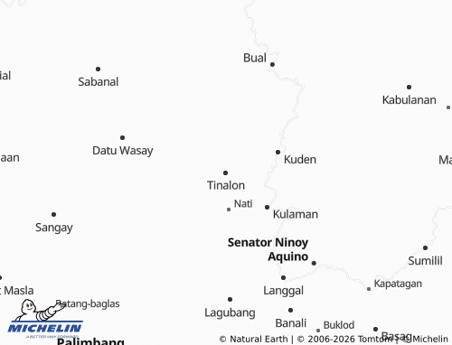 MICHELIN Tinalon map - ViaMichelin