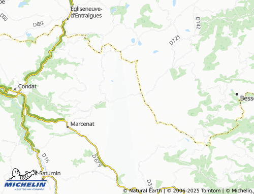 Carte MICHELIN Le Saillant - ViaMichelin