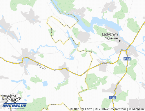 MICHELIN Bilousivka map - ViaMichelin
