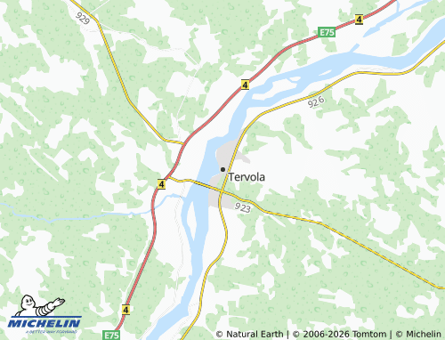 Kaart MICHELIN Tervola - ViaMichelin