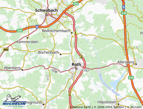 Mappa MICHELIN Pfaffenhofen - ViaMichelin