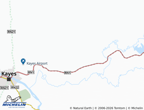 Carte MICHELIN Gabou - ViaMichelin