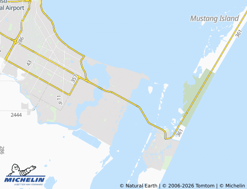Carte MICHELIN Flour Bluff - ViaMichelin