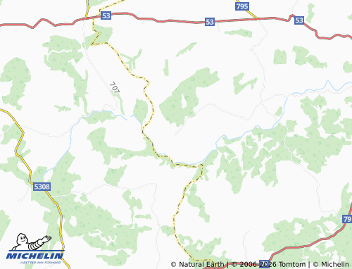 MICHELIN-Landkarte Kubadin - ViaMichelin