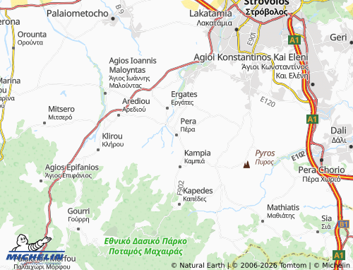 Mapa MICHELIN Pera - ViaMichelin