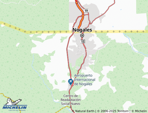 MICHELIN-Landkarte Bosque de Nogales - ViaMichelin