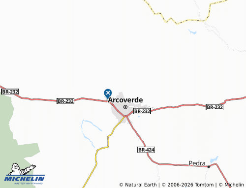 Carte MICHELIN São Cristóvão - ViaMichelin