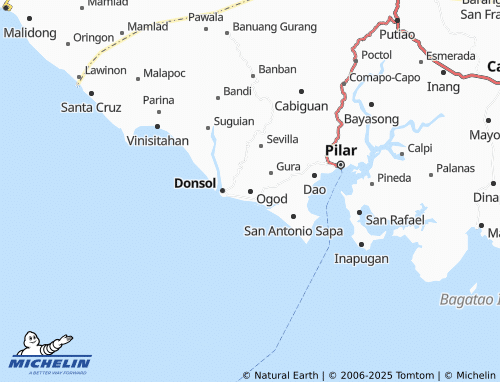 MICHELIN Ogod map - ViaMichelin