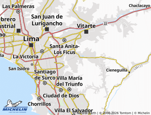 MICHELIN La Molina map - ViaMichelin