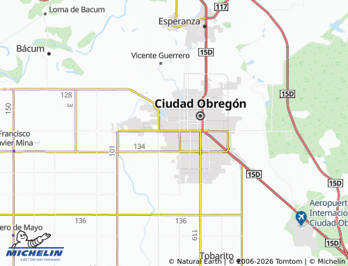 Mappa MICHELIN Prados del Tepeyac - ViaMichelin