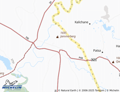 MICHELIN Nyarela map - ViaMichelin