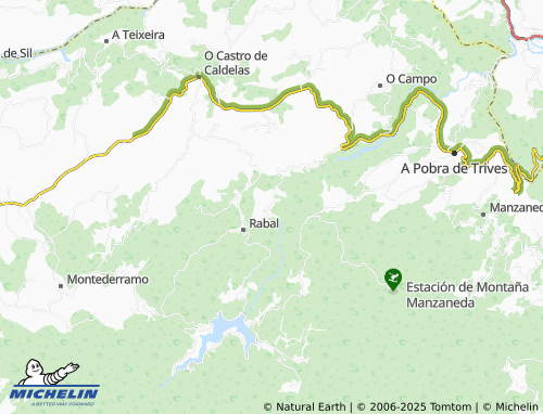 MICHELIN San Cristovo map - ViaMichelin