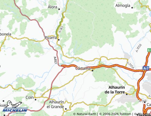 MICHELIN-Landkarte Aljaima - ViaMichelin