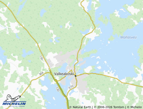 MICHELIN-Landkarte Eerola - ViaMichelin