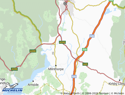 Carte MICHELIN Hincaster - ViaMichelin
