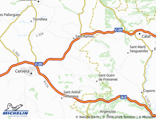 Mapa MICHELIN Estaràs - ViaMichelin